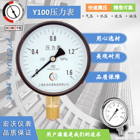 Y100压力表