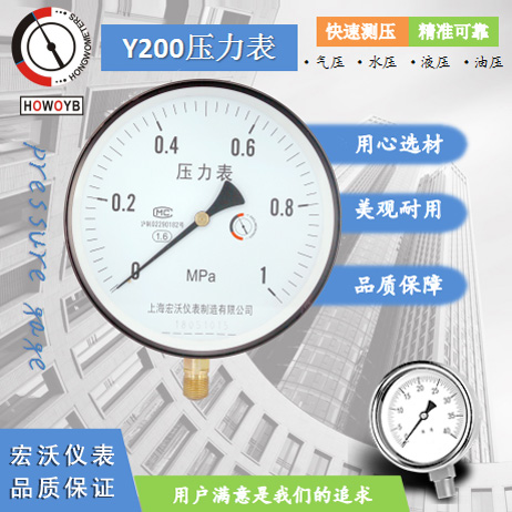 Y200压力表